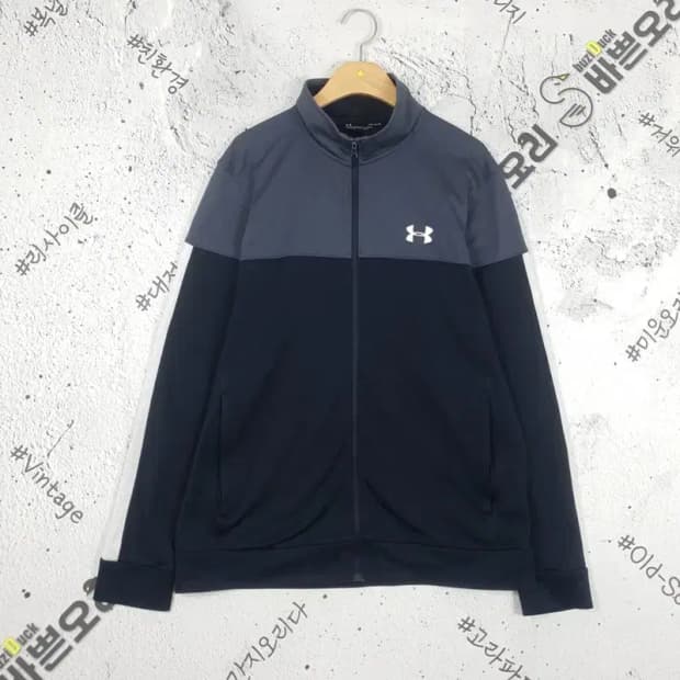 언더아머 UNDER ARMOUR 트레이닝 져지 자켓 블랙 3100087