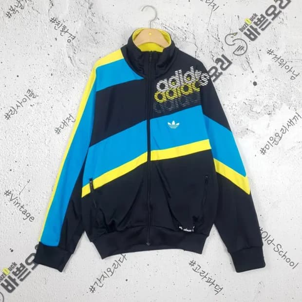 [JPN] 아디다스 Y2K 파이어버드 집업 져지 자켓 블랙 3100110