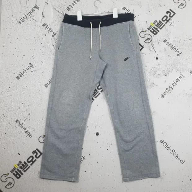 나이키 헤비스웻 기모 트레이닝 팬츠 라이트 그레이 S 4400062