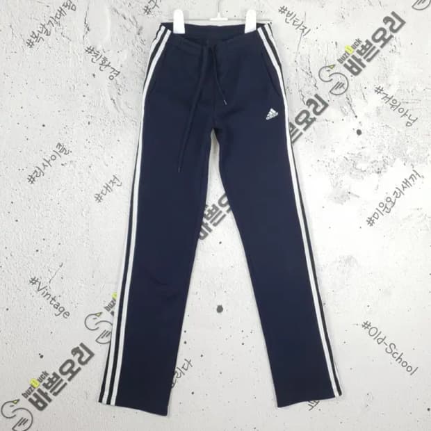 아디다스 ADIDAS 퍼포먼스 트레이닝 긴바지 네이비 4400005