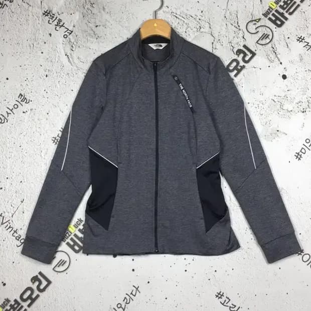 노스페이스 여성 트레이닝 집업 자켓 그레이 M/90 3800168