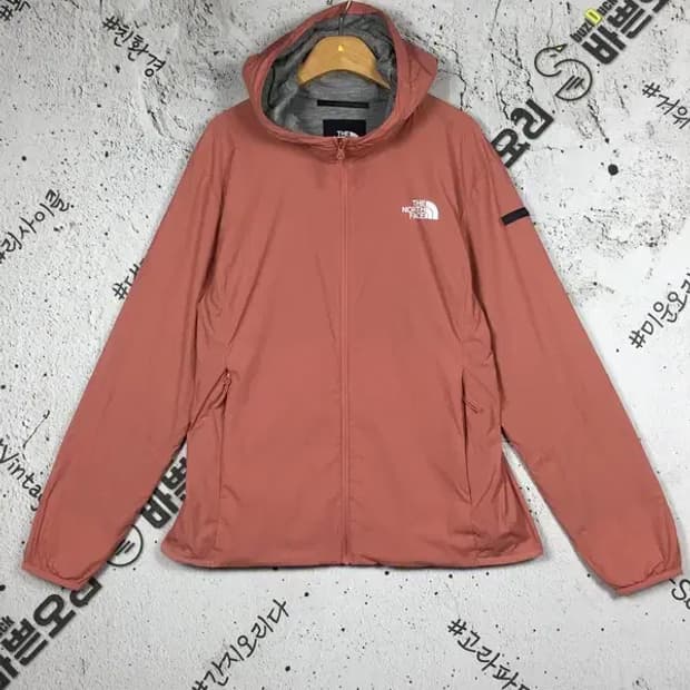 노스페이스 익스플로링 여성 후드 바람막이 코랄 L/95 3800170