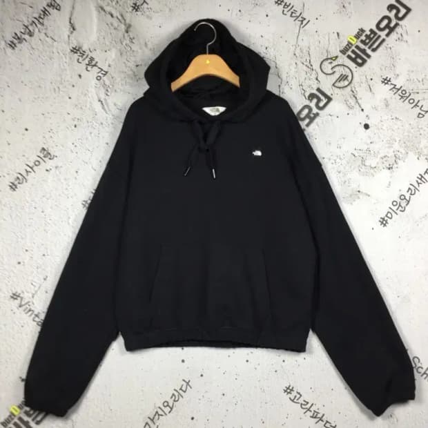 노스페이스 화이트라벨 여성 커틴 후드 풀오버 블랙 L/95 2300189