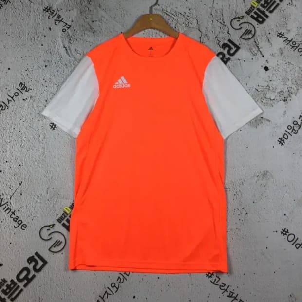 아디다스 ADIDAS 여성 기능성 반팔 티 오렌지형광 L 1000481