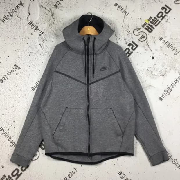 나이키 NIKE 테크팩 후드 집업 그레이 M 2300194