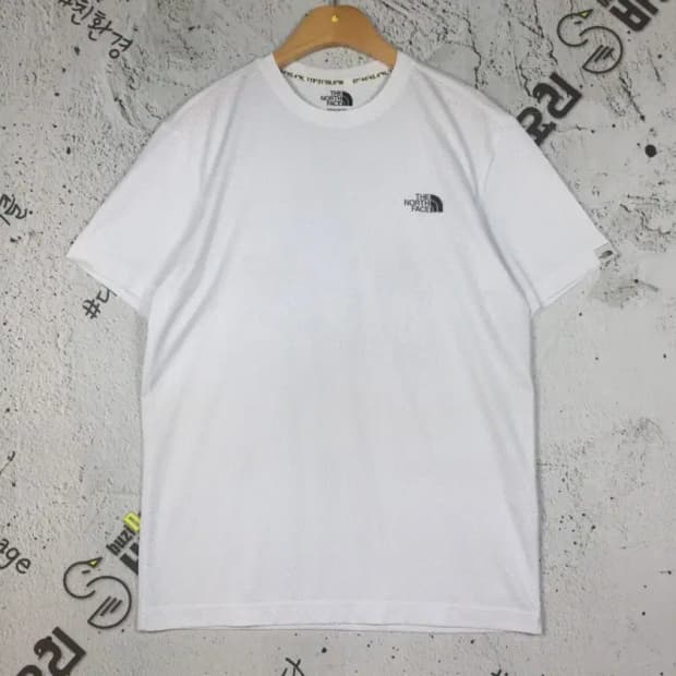 노스페이스 레귤러핏 여성 반팔 티 화이트 S/90 1000500