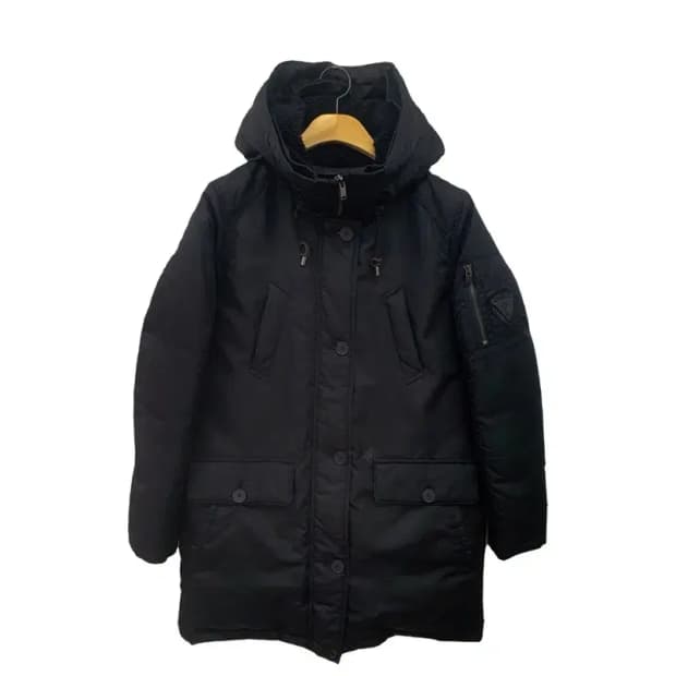 GUESS 패딩 블랙 3400006