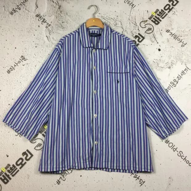 폴로랄프로렌 POLO 잠옷 슬립웨어 셔츠 네이비 XL 1100342