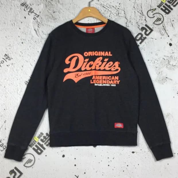 디키즈 여성 맨투맨 빅로고 올드스쿨 차콜 XS 2200247