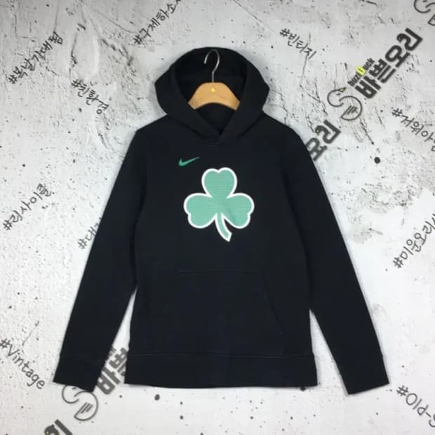 나이키XNBA 쥬니어 보스턴 기모 후드티 블랙 M(150) 2300233