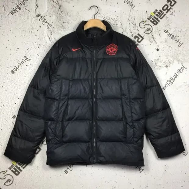 나이키 맨유 박지성마킹 덕다운 패딩 블랙 M 3400148