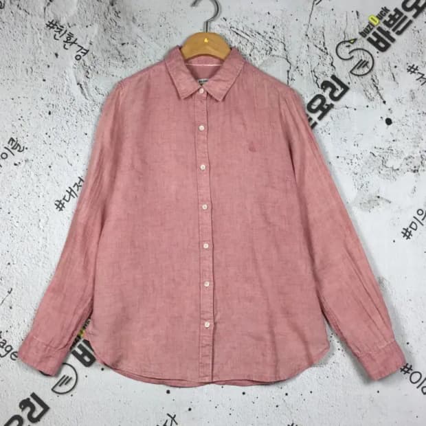 빈폴 여성 마 남방 셔츠 핑크 90 1100355