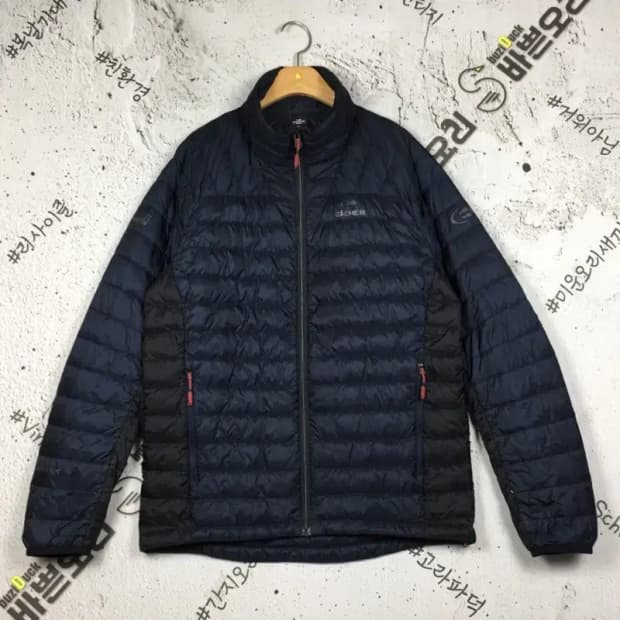 아이더 퍼텍스 구스다운 경량패딩 네이비 L 3200093