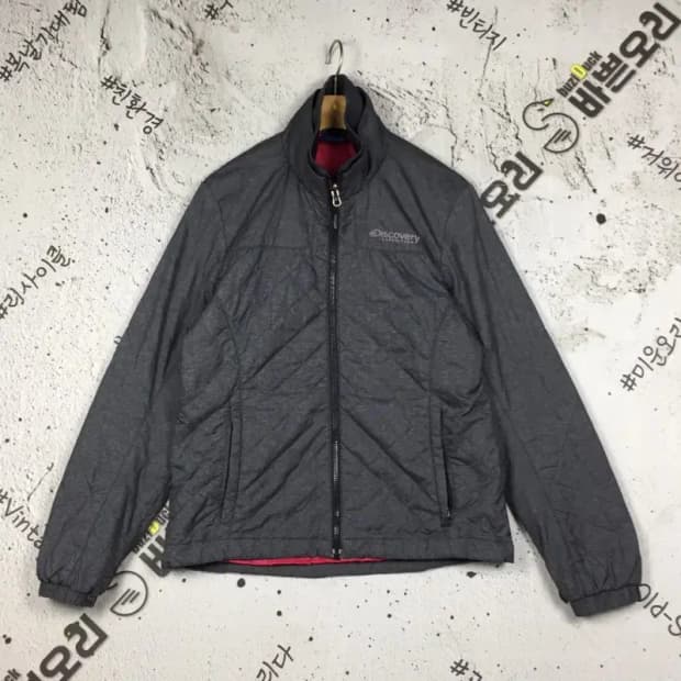 디스커버리 여성 퀄팅 자켓 그레이 95 3200091