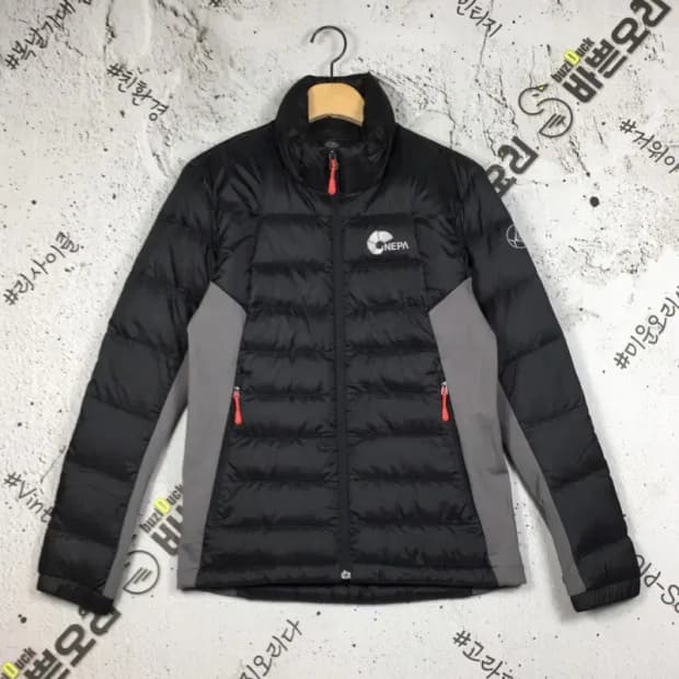 네파 여성 덕다운 등산 경량 패딩 점퍼 블랙 95 3400180