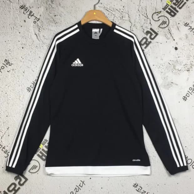 아디다스 여성 에스트로 기능성 긴팔 티 블랙 95 2100167