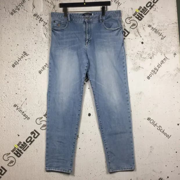 헨리코튼 데님 청바지 연청 54 4100094