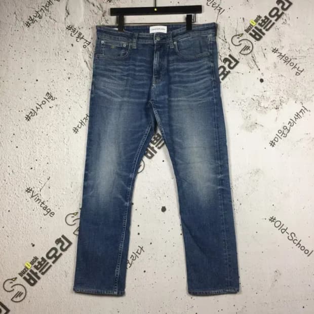 캘빈클라인 CK 데님 청바지 중청 32X30 4100095