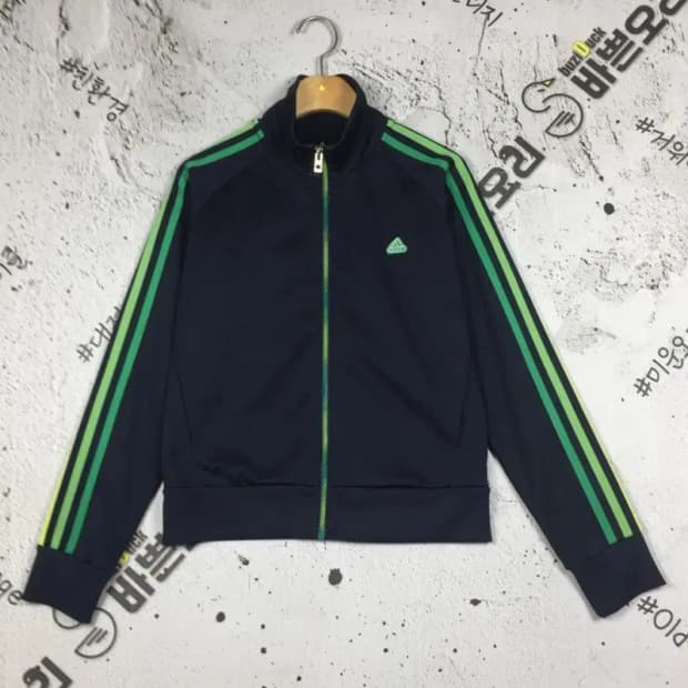 아디다스 여성 희귀 컬러 트랙탑 져지 자켓 네이비 XS 3100260