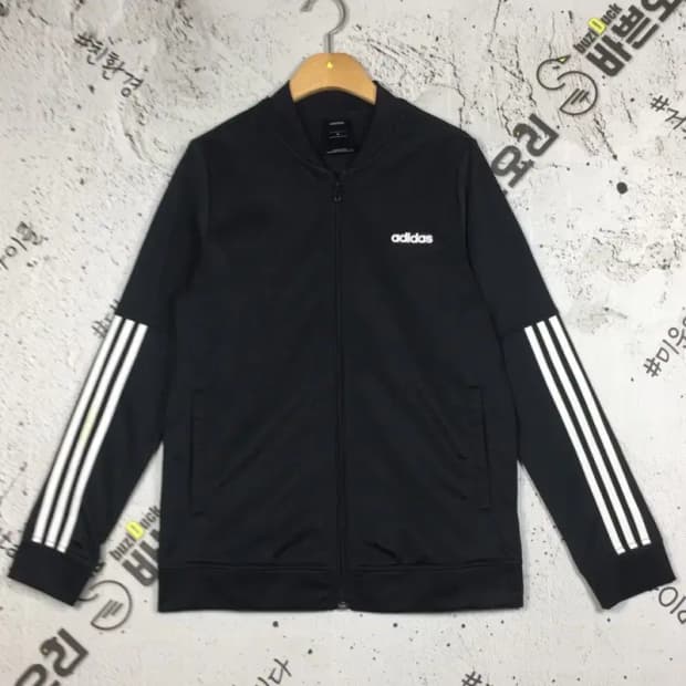아디다스 여성 하프사이드 삼선 져지 자켓 블랙 M 3100262