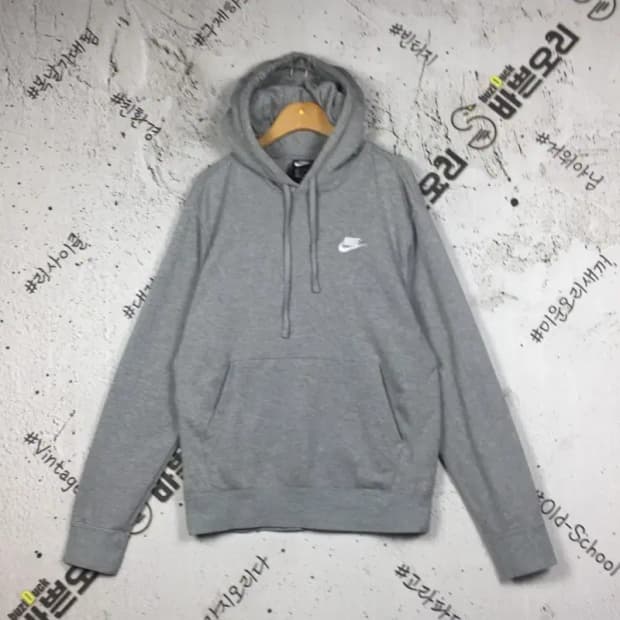 나이키 퓨추라 캥거루포켓 후드티 라이트 그레이 S(90) 2300245