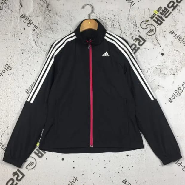 아디다스 여성 리스폰 윈드 자켓 블랙 M 3800205