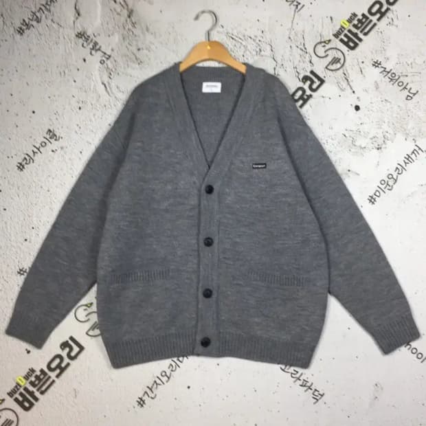 커버낫 도톰 가디건 그레이 M 2400118