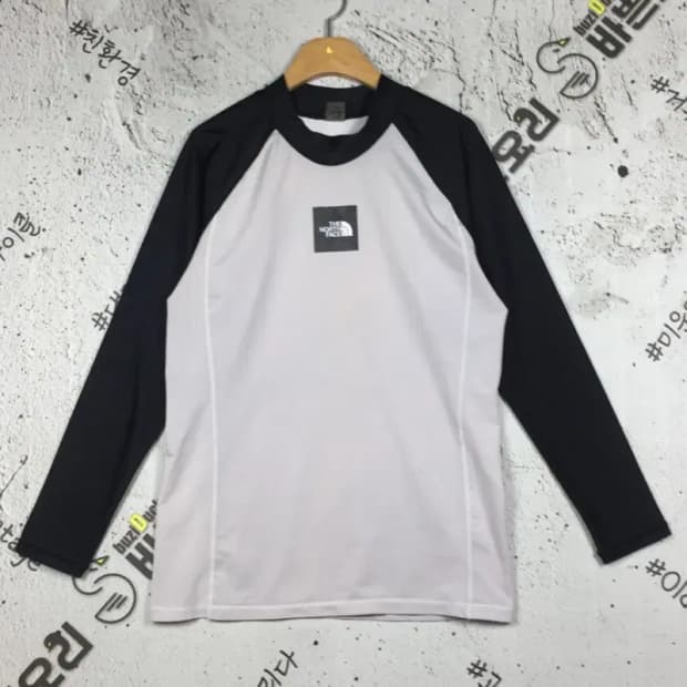 노스페이스 커빈 래쉬가드 긴팔 라이트 그레이 L/100 2100175