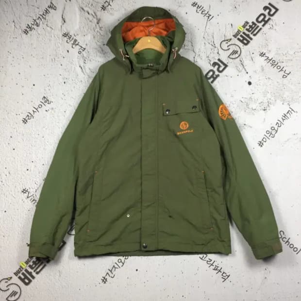 빈폴 아웃도어 등산 자켓 카키 100 3200100