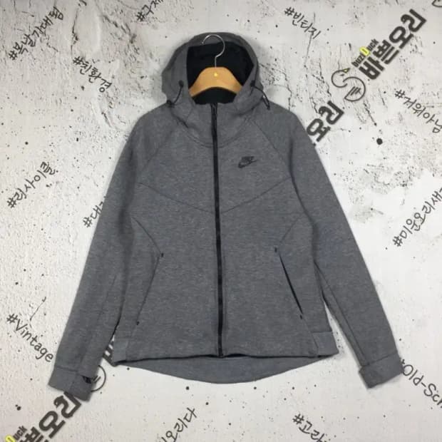 나이키 여성 테크팩 후드 집업 그레이 L(90) 2300253