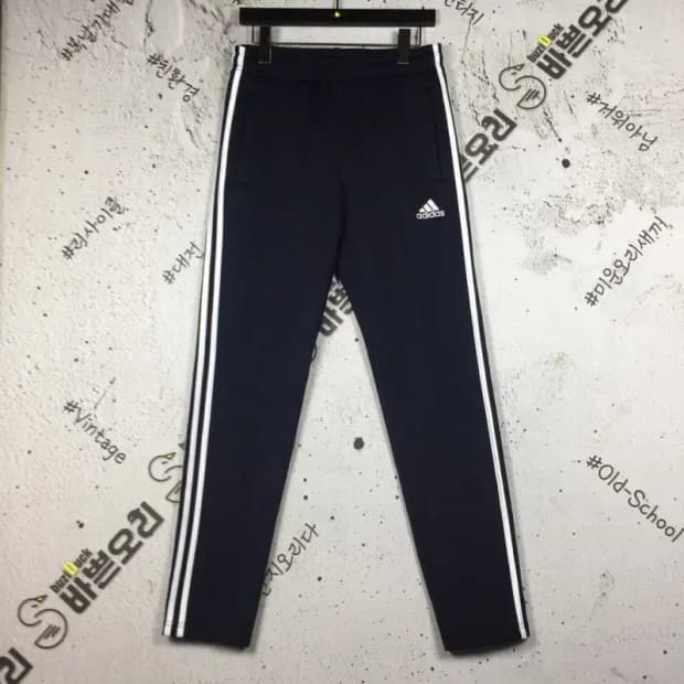 아디다스 여성 트레이닝 기모 운동바지 네이비 S(90) 4400096