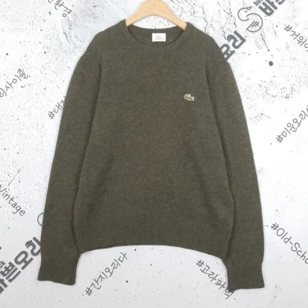 라코스테 LACOSTE 니트 카키 4 2400007