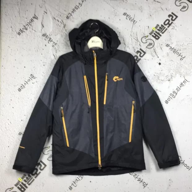 네파 경량패딩 + 윈드외피 점퍼 자켓 그레이 100 3400228