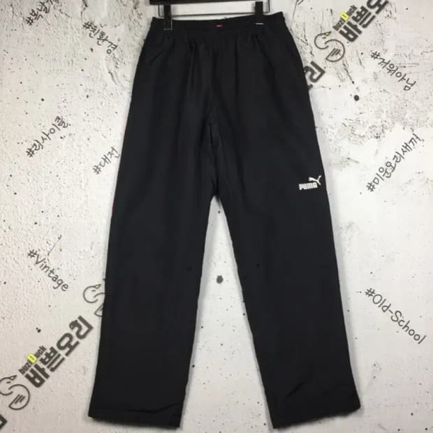 퓨마 웜업 트레이닝 팬츠 운동바지 블랙 L 4400098