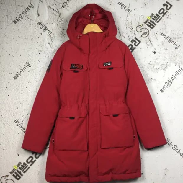 케이투 K2 여성 알파인 구스다운 패딩 점퍼 레드 90 3400237