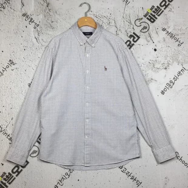 헤지스 셔츠 화이트 테터솔 100 1100406