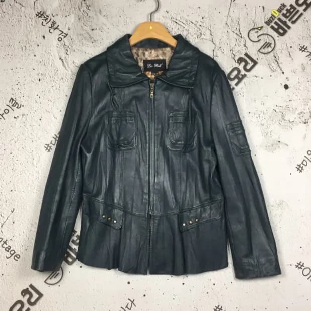 리오벨 여성 양가죽 자켓 블루 94-98-170 3200111