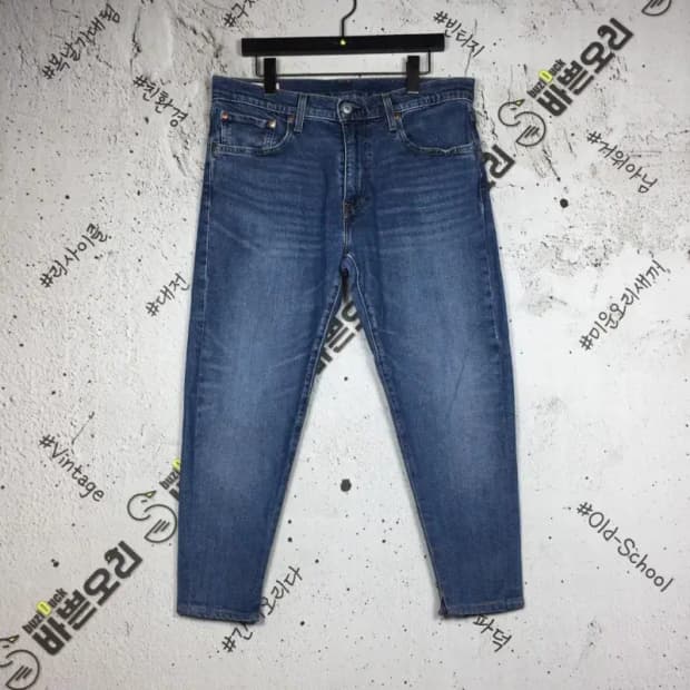 리바이스 Lot 502 스판 청바지 중청 W32 L32 4100107