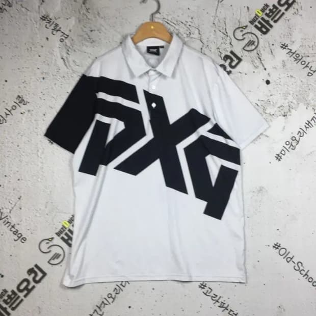 피엑스지 PXG 골프 기능성 반팔 카라티 화이트 110 1000567