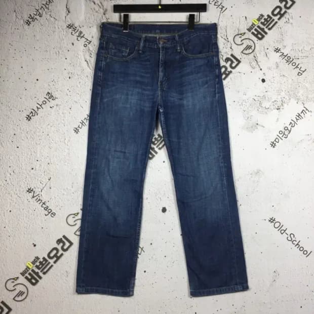 리바이스 514 스트레이트 데님 청바지 진청 W30 L30 4100112