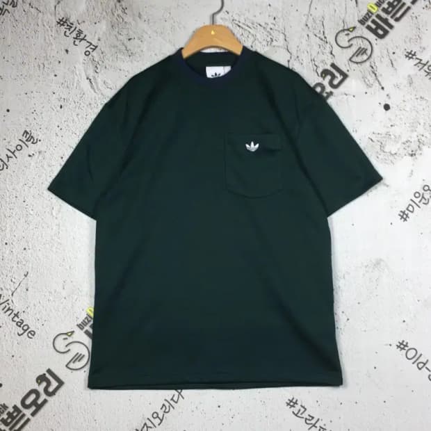 아디다스 파이어버드 도톰 반팔 티 그린 S 1000561