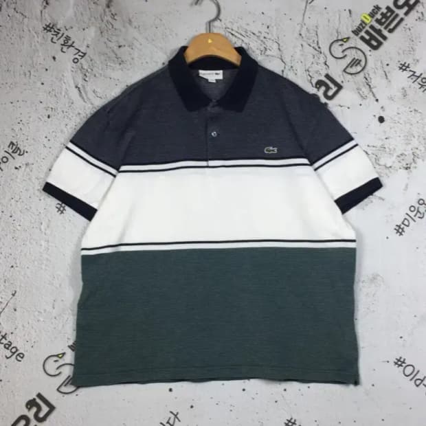 라코스테 컬러블록 반팔 카라티 6(110) 1000564