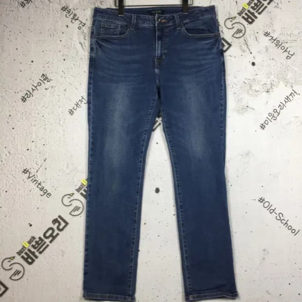 게스 GUESS 스판 데님 청바지 중청 86(34) 4100119