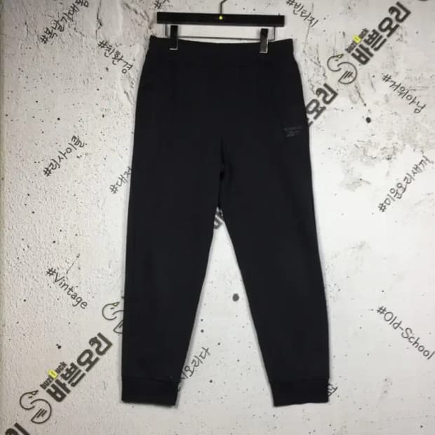 리복 트레이닝 조거 팬츠 운동바지 블랙 M 4400106