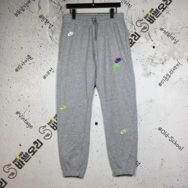 나이키 프렌치 테리 조거 운동바지 라이트 그레이 M(80) 4400111