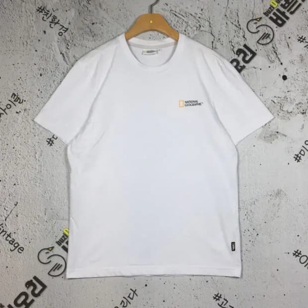 내셔널지오그래픽 반팔 티 화이트 95(M) 1000579
