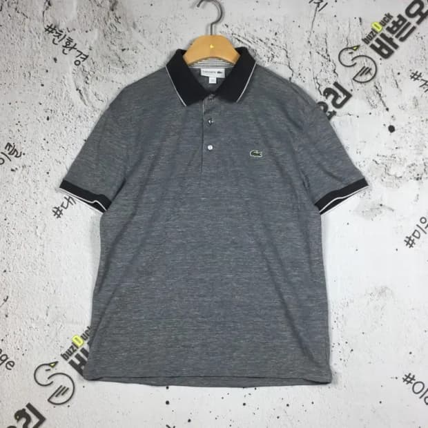 라코스테 보카시 반팔 카라티 그레이 95 1000581