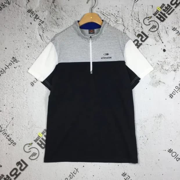 아이더 여성 클라이밍 하프집업 반팔 티 블랙 M 1000582