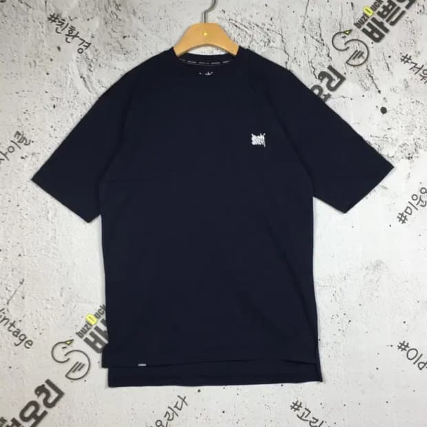 브라운브레스 쥬니어 로고 반팔 티 네이비 140 1000598