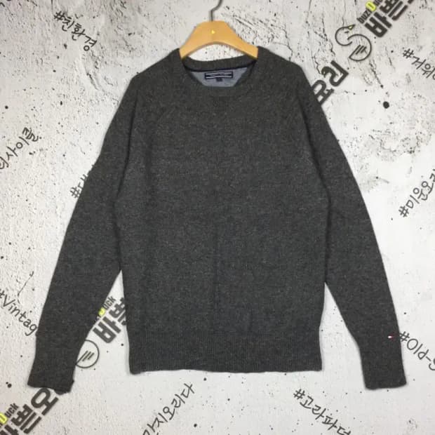타미힐피거 TOMMY 니트 그레이 S 2400128